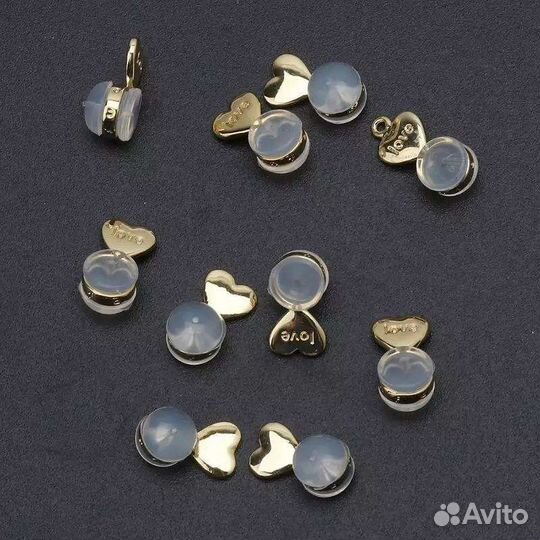 Застежки для сережек (поддерживающие замочки)