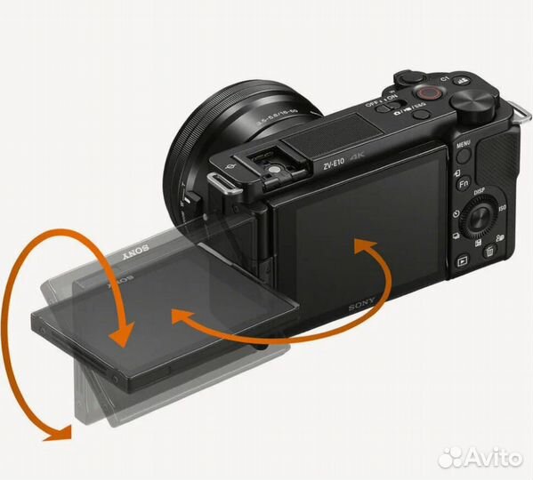 Sony Alpha ZV-E10 Kit 16-50 чёрный