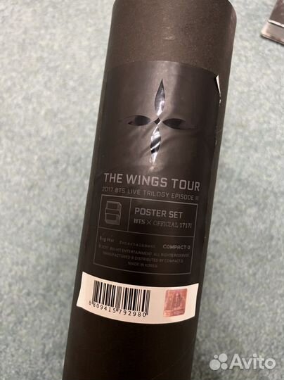 Bts wings постер бтс плакат официальный