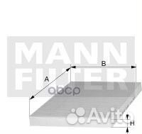 Фильтр салона антибактериальный FP28471 mann-FI