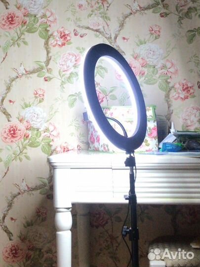 Кольцевая Лампа 36см Профессиональная Яркая