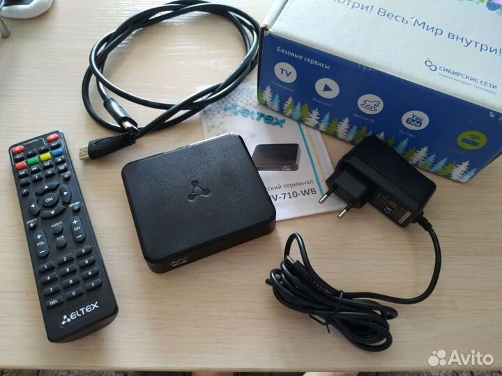 Тв приставка NV-710-WB (Сибирские сети)