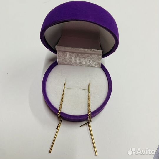 Золотые серьги (28971)