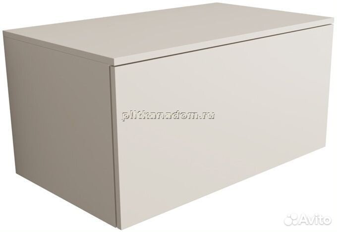 Тумба подвесная Velvex Unique Unit 80х40 шёлк шампань