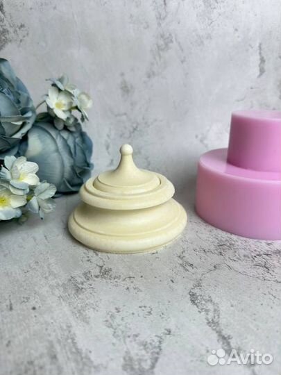 Силиконовая форма для бетона и гипса