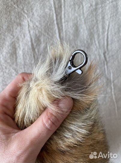 Брелок хвост лиса