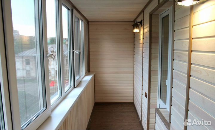 Пластиковые балконы собственное производств