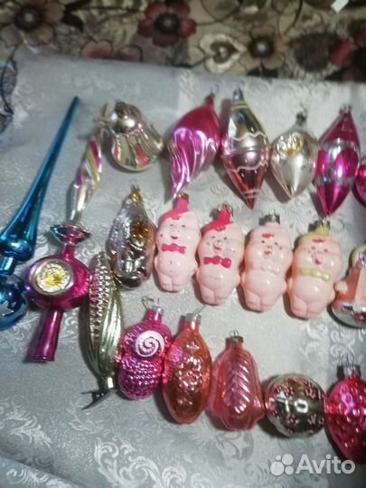 Елочные игрушки СССР