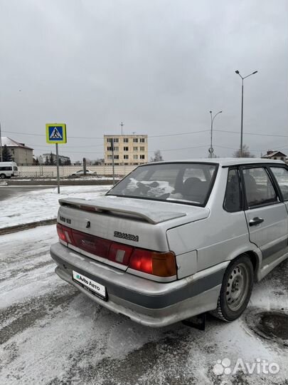 ВАЗ 2115 Samara 1.5 МТ, 2004, 200 000 км