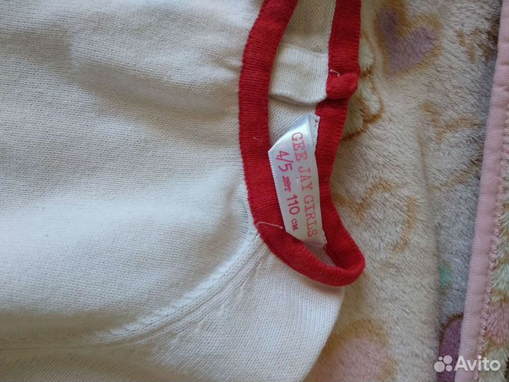 Платье туника на девочку 4-5 лет