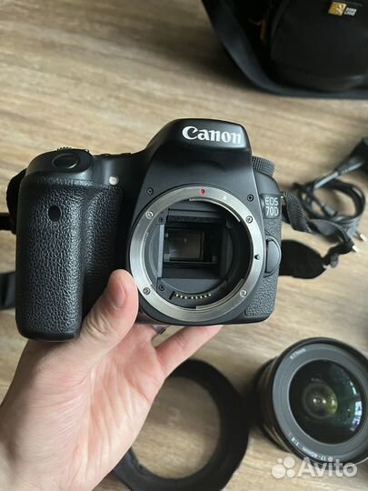 Комплект Canon 70 D зеркальный фотоаппарат