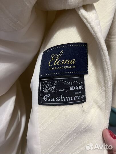 Пальто wool and cashmere