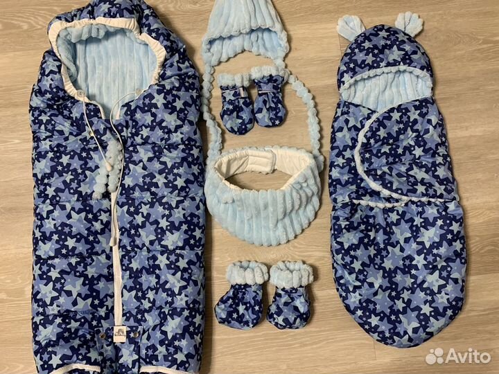 Комплект на выписку зимний