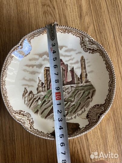 Блюдца, розетка, варенница, Англия, Винтаж