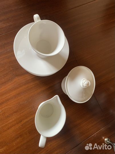 Набор чайной посуды Гжель (фарфор)