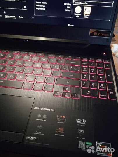 Игровой 3050 Asus Tuf Gaming A15 144 HZ 16 GB 1TB