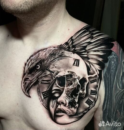 Татуировка. Тату в Москве. Художественная тату