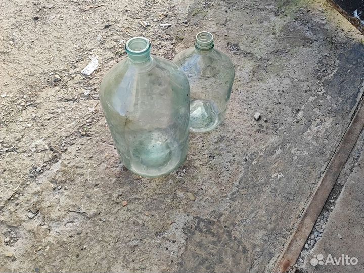 Бутыль стеклянная 10 20 литров