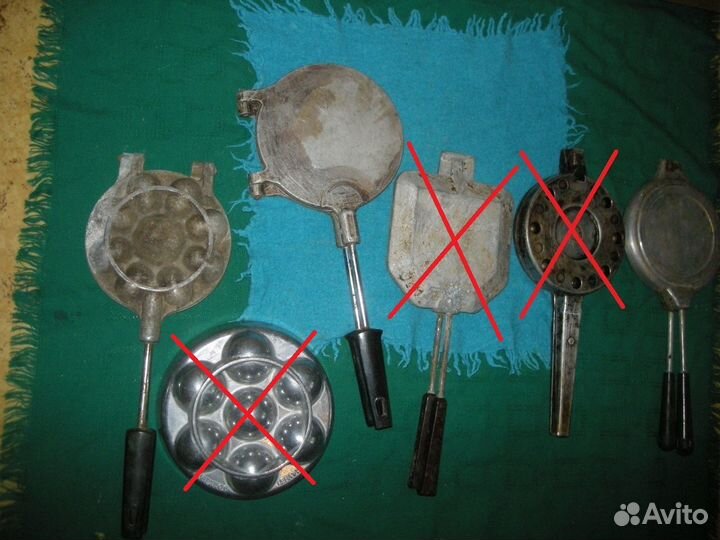 Вафельницы орешницы формы для печенья СССР