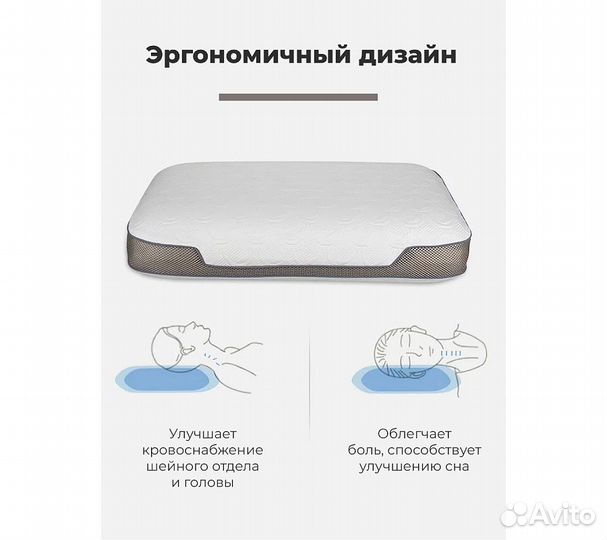 Подушка анатомическая GoodNight Comfort c эффектом