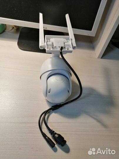 5MP PTZ wifi IP камера уличная ночная зум 4Х 360