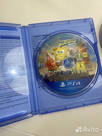 Spongebob squarepants battle for bikini bottom ps4