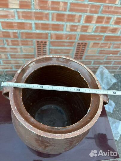 Горшок, макитра, боченок керамический