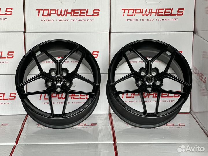 Диски SRL F122 18 8.0J +35 5x108 вес 8.2kg Black