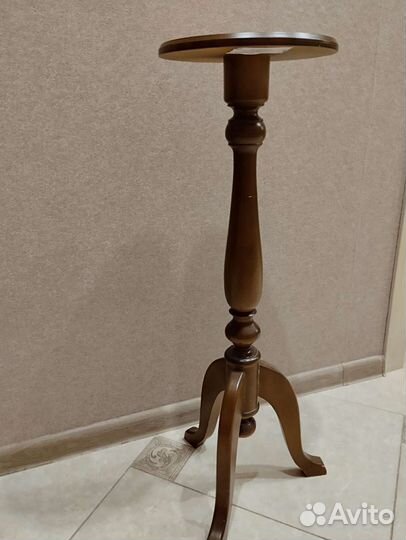 Подставка для цветов напольная деревянная