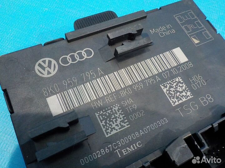 Блок управления двери задней левой Audi A4 (B8) 20