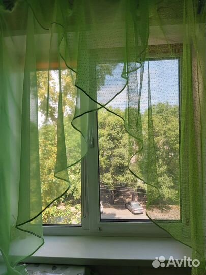 Тюли кухонные