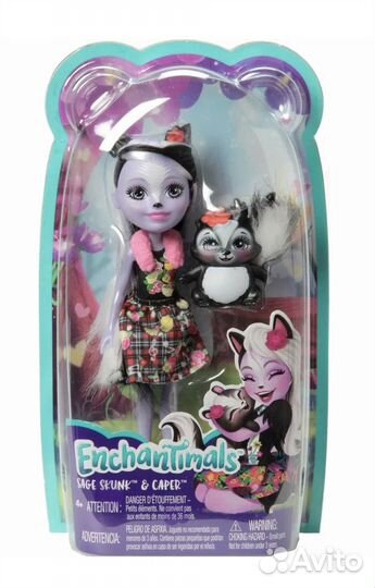 Кукла Enchantimals скунс