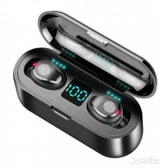 Беспроводные наушники f9 новые
