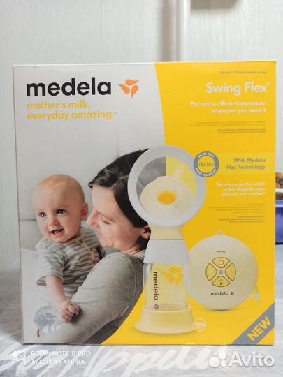 Молокоотсос medela swing flex