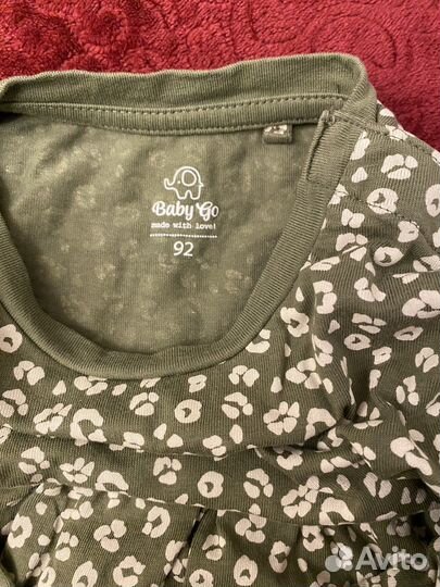 Платье для девочки 80 92