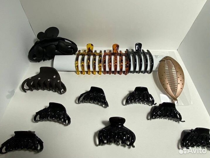 Заколки для волос крабики