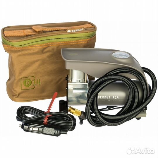 Портативный автомобильный компрессор berkut R14