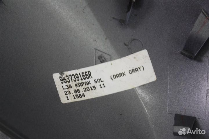 Накладка зеркала левого Renault Fluence