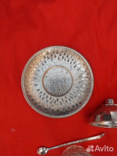 Горчичница соусник СССР винтажная