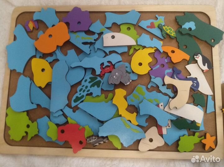 Набор Деревянных пазлов