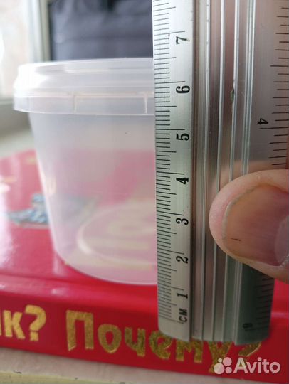 Пластиковый контейнер с крышкой