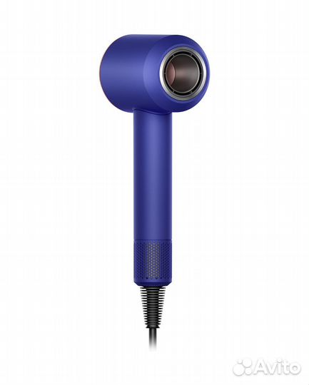 Фен Dyson Supersonic HD07 с футляром, синий, розов