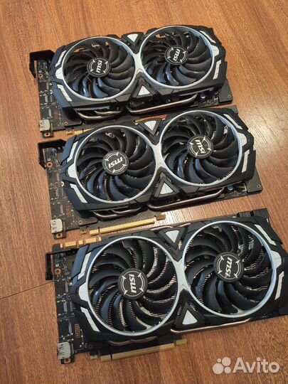 Видеокарта p104-100 MSI Armor 8gb