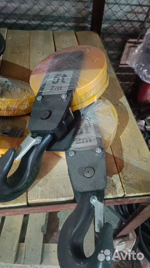 Крюковая подвеска 5 тонн 1 ролик