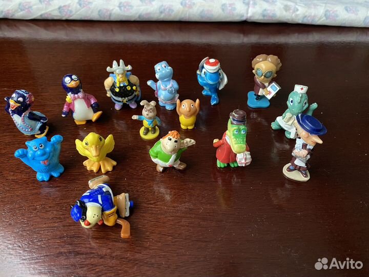 Игрушки из киндер сюрприза 90х