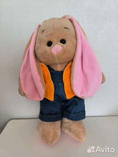 Заяц angel toys мягкая игрушка