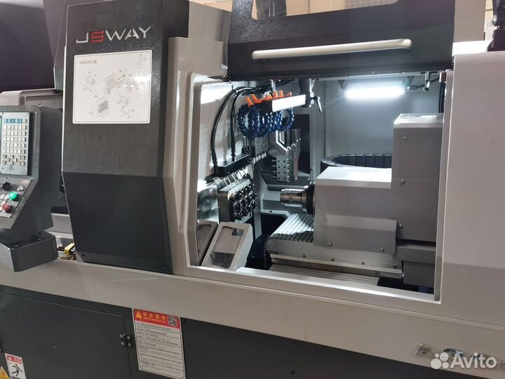 Токарный прутковый автомат JS WAY A366D