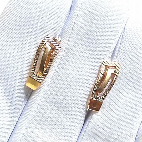 Золотые серьги