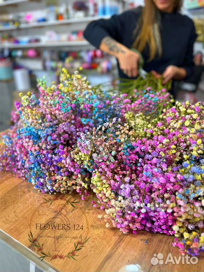 Гипсофила букет цветы Flowers124