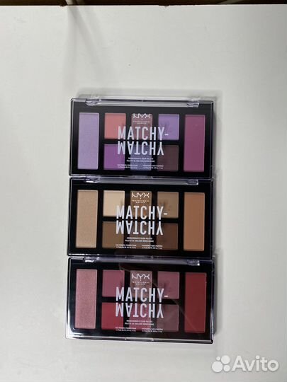 Палитра теней NYX новая